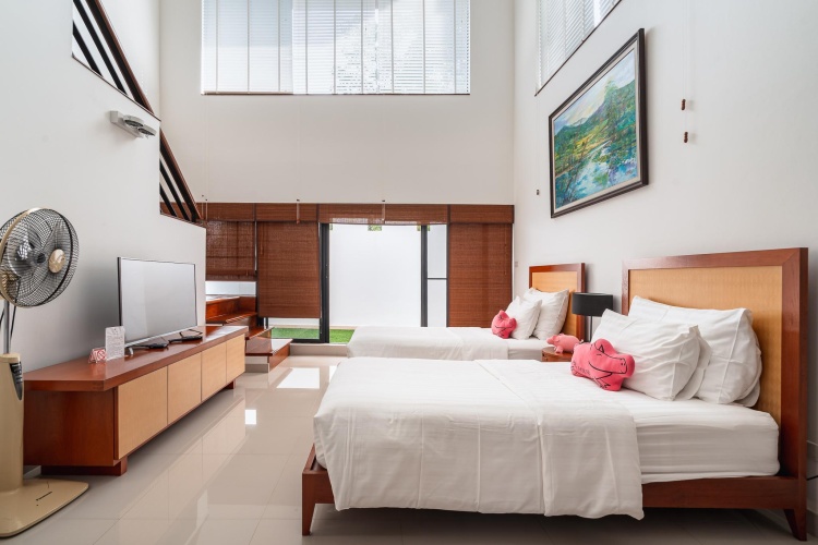 Standard Family room with balcony and with view