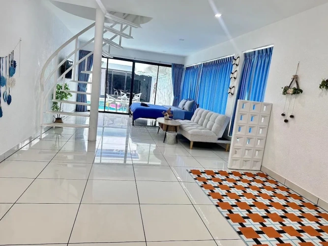 2 Bedrooms Family Apartment with pool view