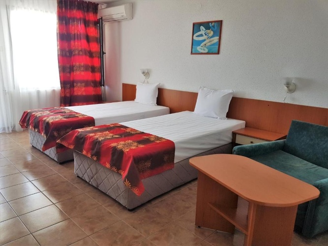 Standard Double room with balcony and with sea view