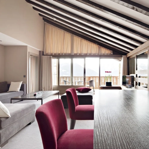 3 Bedrooms Attic Suite with balcony