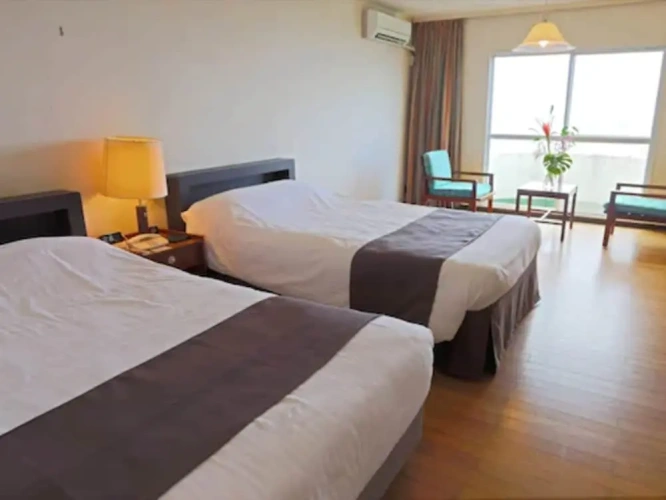 Standard Twin room with ocean view