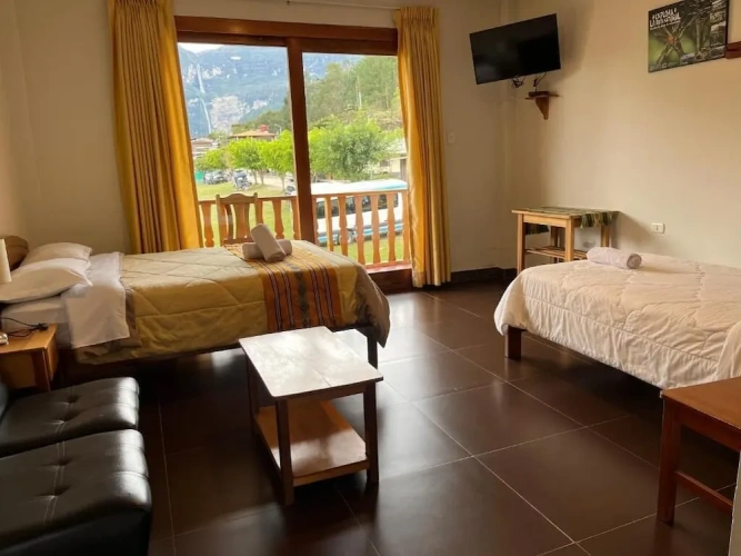 Standard Triple room with balcony and with park view