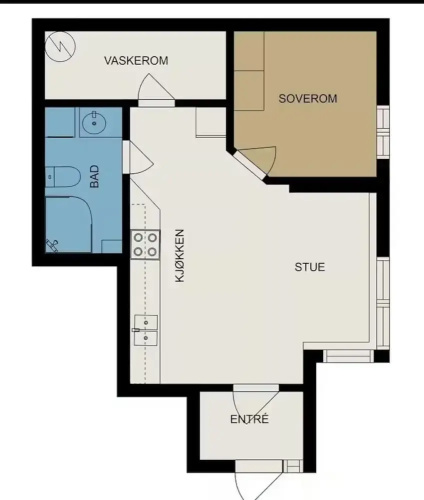 Aurora Borealis Apartment - Sleeps 3 - Parking