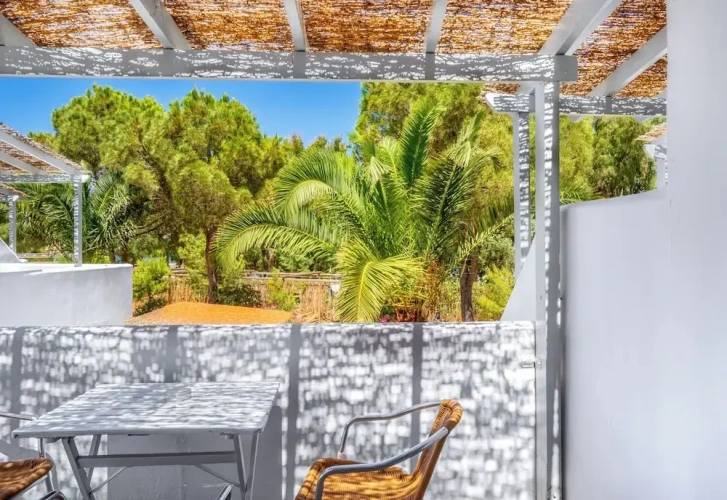 Classic Double room with balcony and with garden view