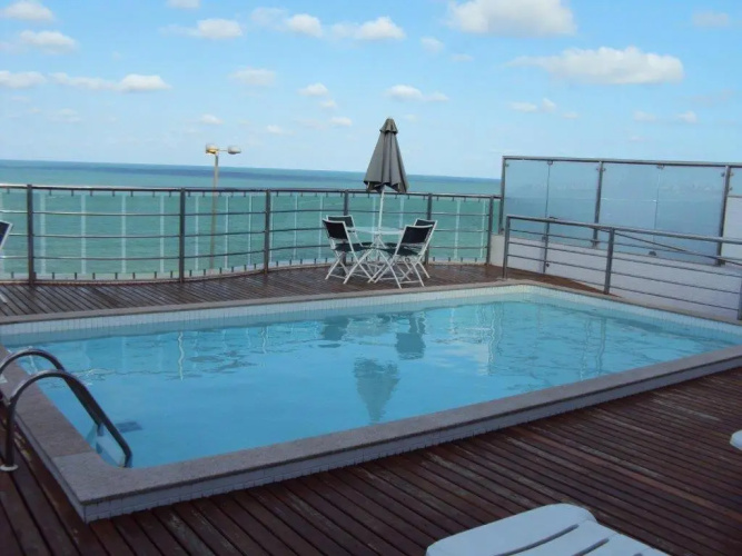 Flat à beira mar