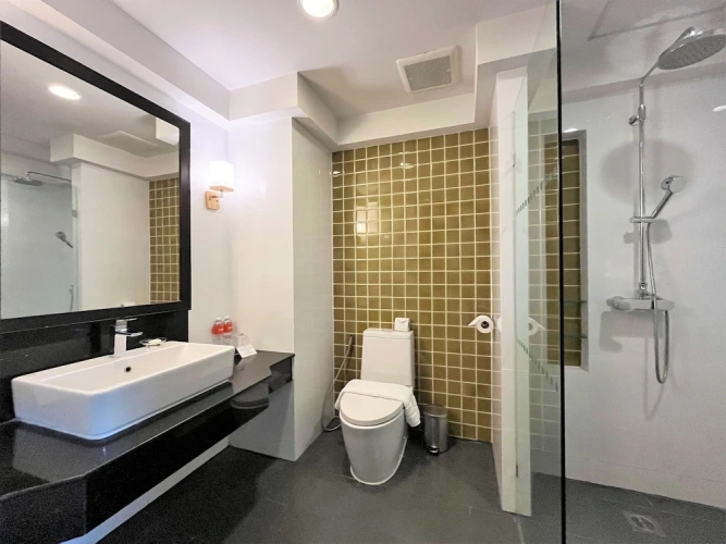 Superior Twin room with balcony and with city view