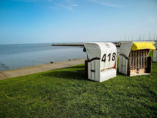 Nordsee-ferienhaus mit Terrasse