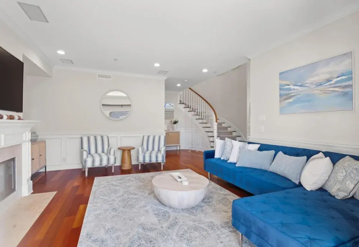 4br Beach House Steps From Sand - AC Parking BBQ
