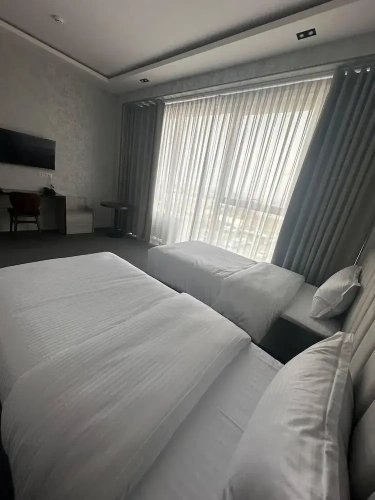 Standard Twin room with city view