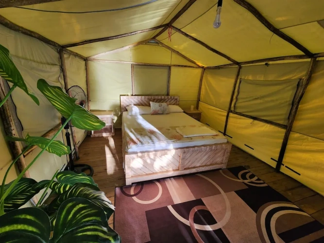 Tent oceanfront