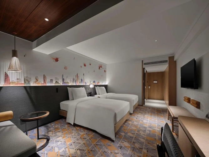 Guest Twin room with city view