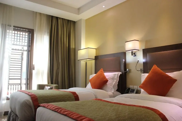 Standard Twin room with city view