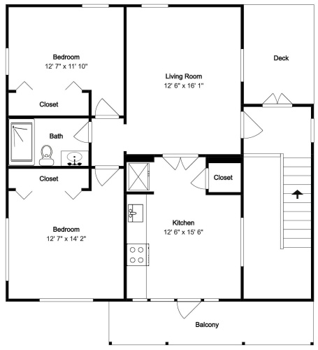 2 Bedrooms Standard room