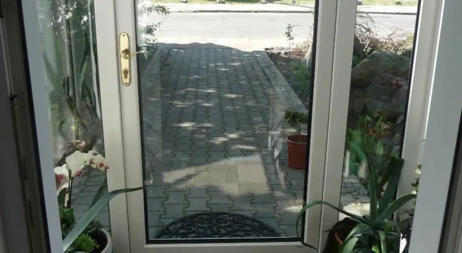 Outside