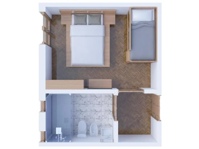 Economy Quadruple room