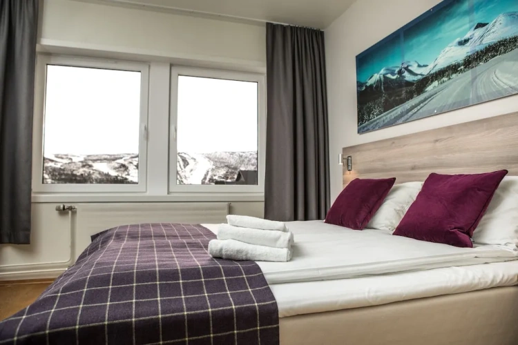 Standard Twin room with mountain view