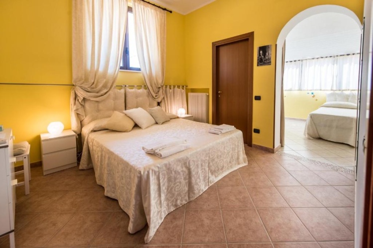 Standard Quadruple room with balcony