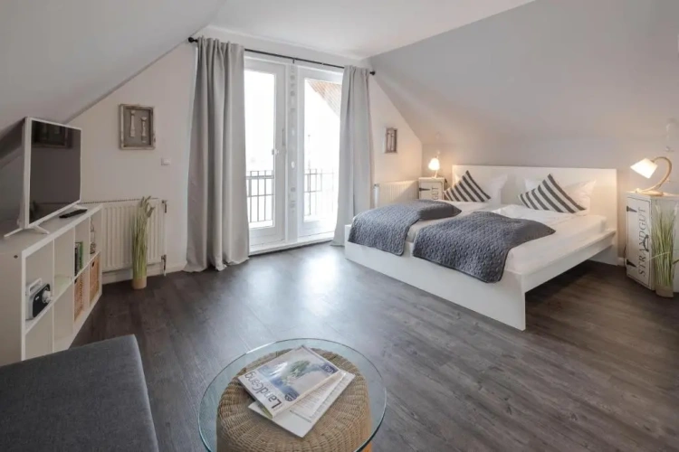 Deluxe Double room with balcony and with river view