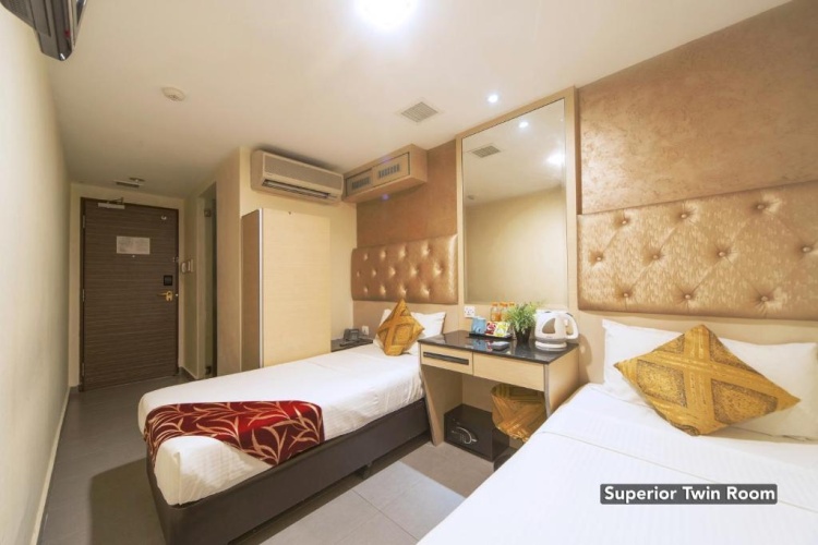 Superior No Window Twin room