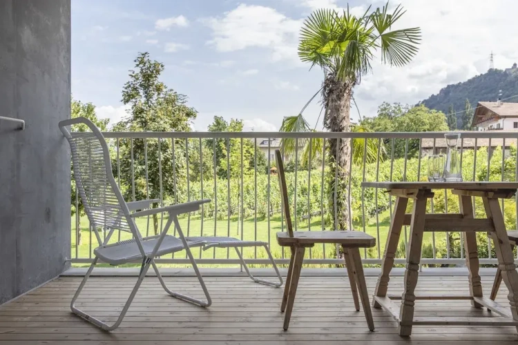 Standard Double room with balcony and with garden view