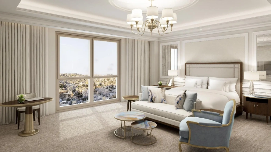 Deluxe Double room with city view