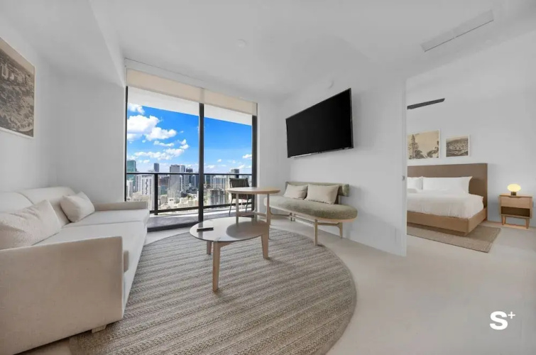 Skyline Escape Sleek 1BR with DTW Charm