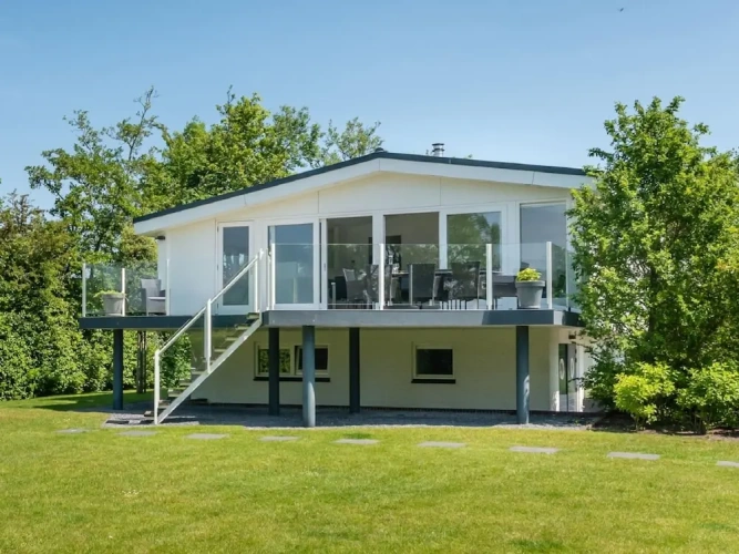 Cottage with balcony
