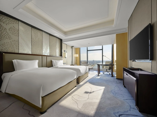 Standard Twin room with river view