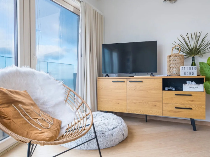 Cozy Studio With Sleeping Area and sea View