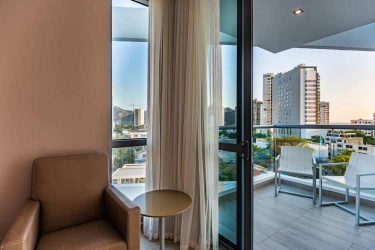 Standard Double room with balcony and with sea view
