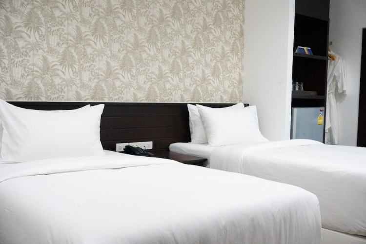 Standard Twin room with garden view
