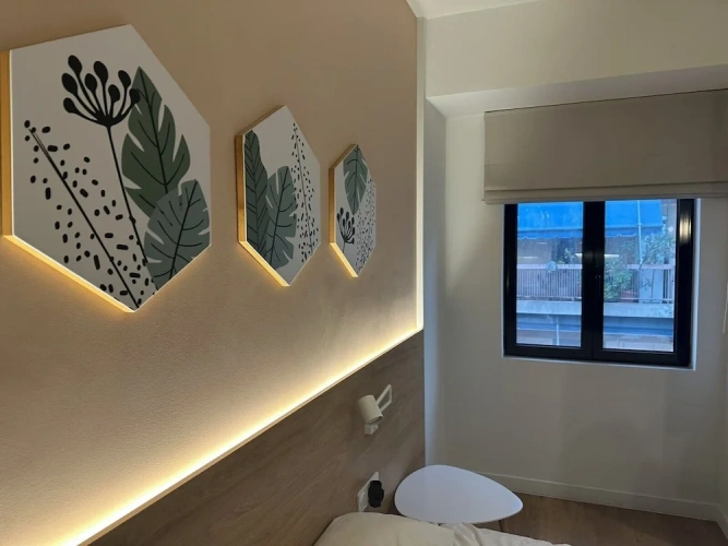 Deluxe Double room with balcony and with city view