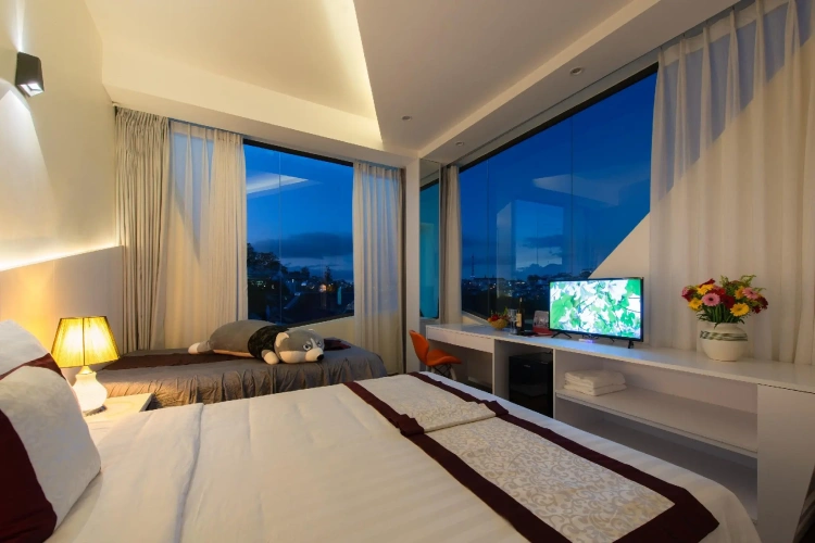 Standard Quadruple room with sunset view
