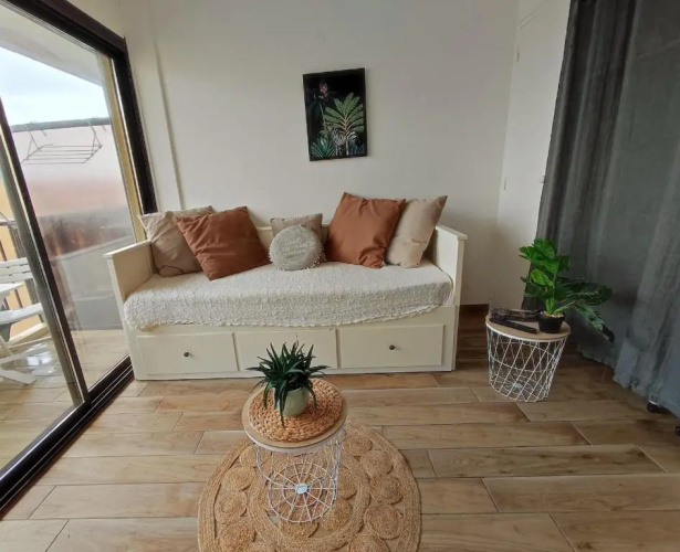 Beau studio à 1 minute de la plage