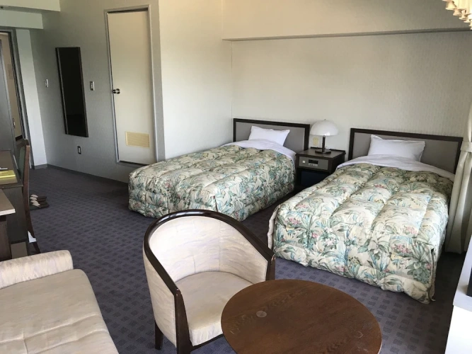 Standard Twin room beachfront
