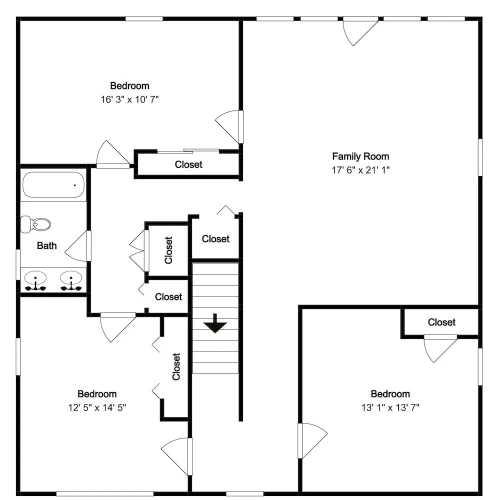 4 Bedrooms Cottage with balcony