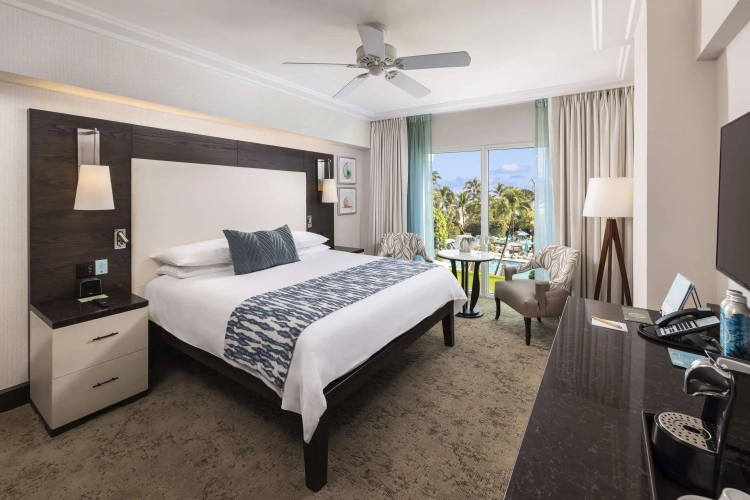Standard Double room with partial ocean view