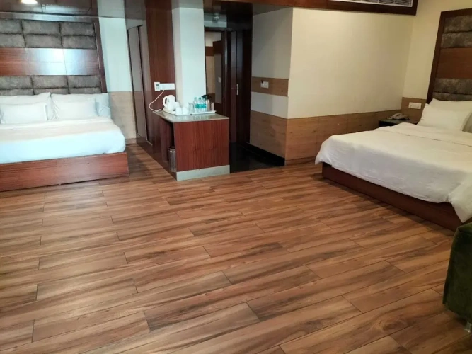 2 Bedrooms Executive Double Suite with garden view