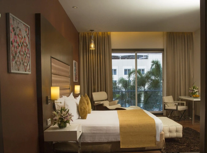 Deluxe Double Family room with balcony and with view