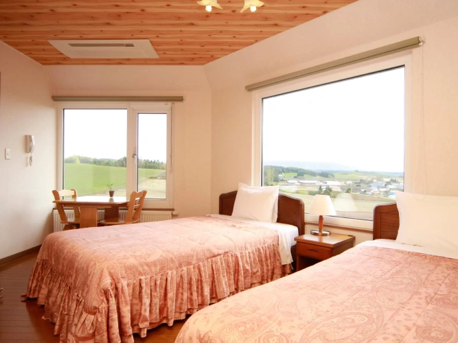 Deluxe Twin room with mountain view
