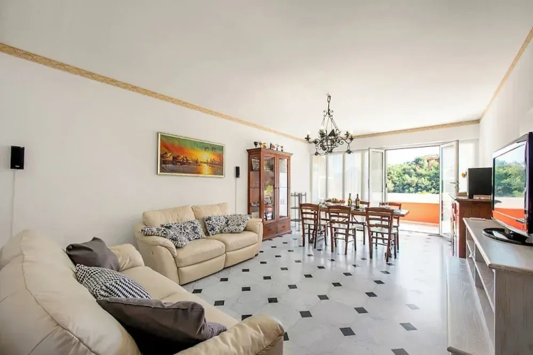 3 Bedrooms Family Apartment with balcony and with sea view
