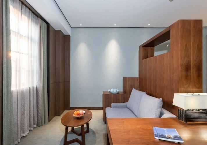 Grand Double room with balcony and with garden view