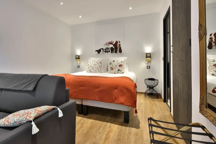 Comfort Double Studio with garden view