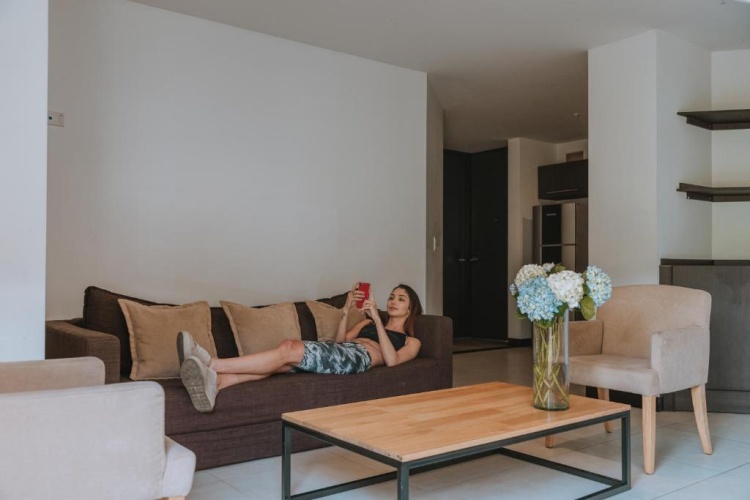 2 Bedrooms Suite with balcony and with view