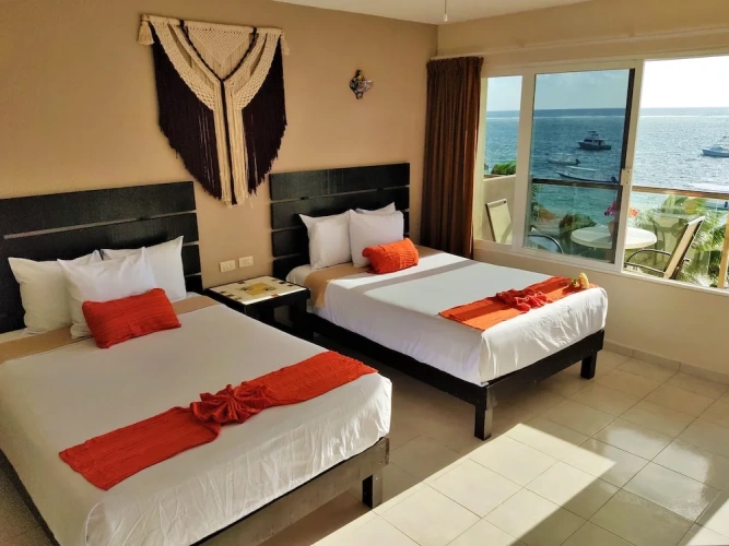 Deluxe room with sea view