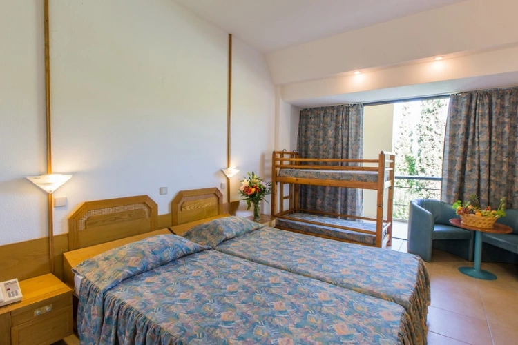 Standard Family room with balcony and with garden view
