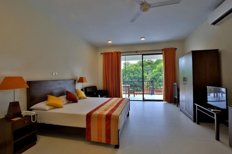 Deluxe Double Suite with balcony and with garden view