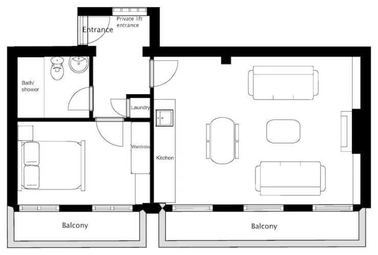 1 Bedroom Premium Apartment