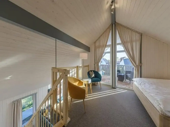 Cottage with balcony