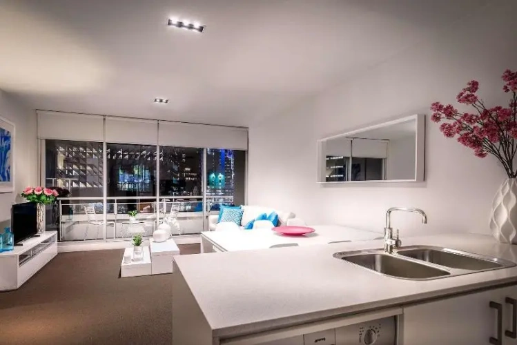 Twin Apartment with balcony and with city view